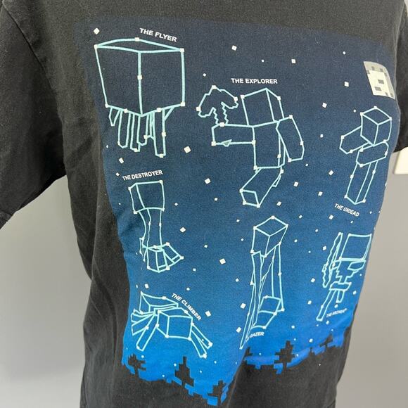 Unisex Minecraft graphic short sleeve T-shirt - Picture 5 of 7